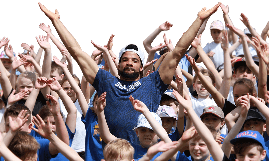 Hands Inspire+ Sam Ruddock sports ambassador