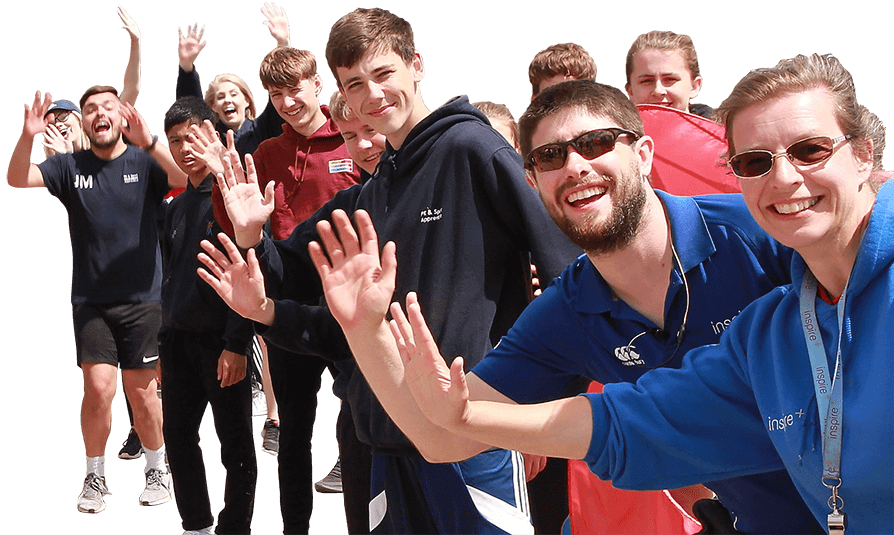 Wave Inspire+ team and ambassadors