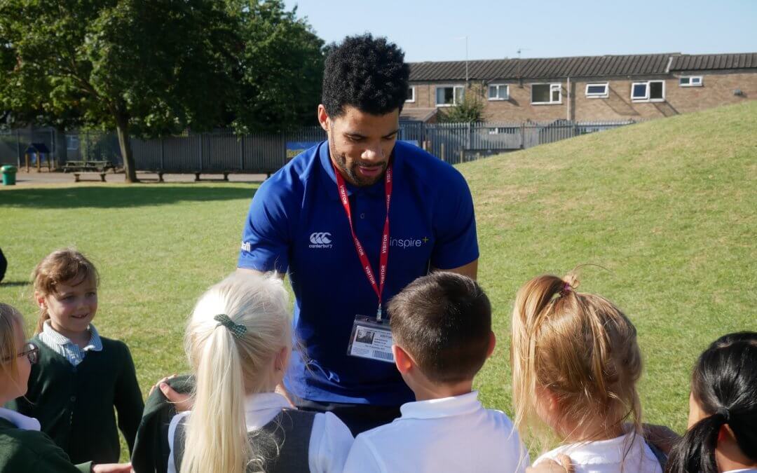 DOUBLE PARALYMPIAN SAM RUDDOCK LAUNCHES THE DAILY MILE AT RAVENSTHORPE PRIMARY SCHOOL