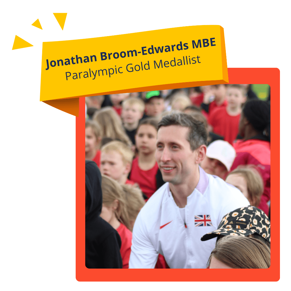 Jonathan Broom-Edwards at the inspire+ Mini Olympics